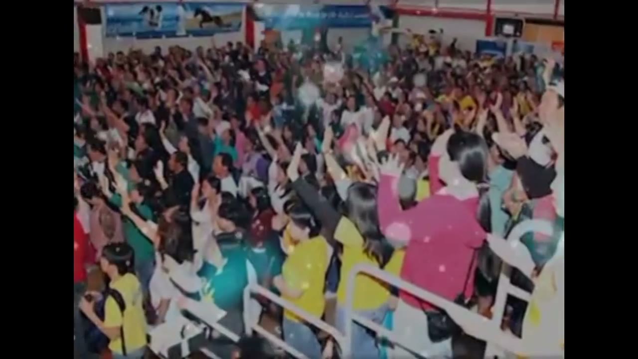 Filipino believers worshipping in a global missions gathering